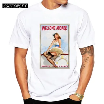 2019 Hot Sale Marilyn Monroe With Dress Design Men's T-shirt Welcome Aboard Creative Printed Male Casual Tops Boy's Funny Tee
2019 Hot Sale Marilyn Monroe With Dress Design Men's T-shirt Welcome Aboard Creative Printed Male Casual Tops Boy's Funny Tee