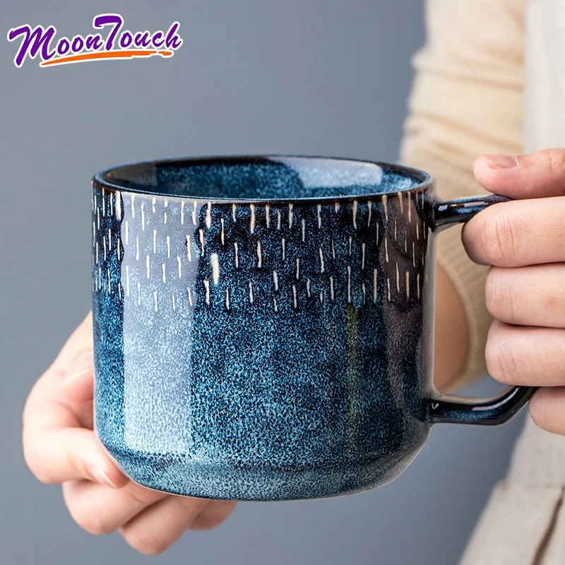 Fashionable mark cup creative personality trend ceramic coffee cup European simple handmade water cup
Fashionable mark cup creative personality trend ceramic coffee cup European simple handmade water cup