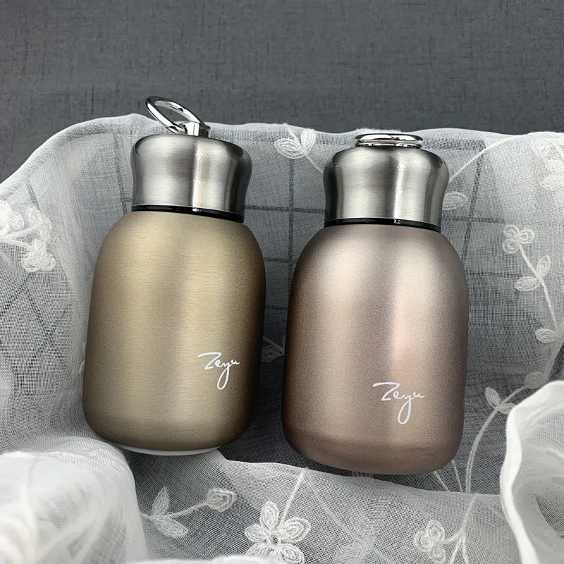 300ML Mini Stainless Steel Thermos Bottle Vacuum Insulated Flask Portable Drink Water Bottle Cup for Sport Travel Camping Hiking 
300ML Mini Stainless Steel Thermos Bottle Vacuum Insulated Flask Portable Drink Water Bottle Cup for Sport Travel Camping Hiking