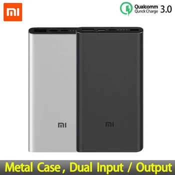 Xiaomi Mi 3 Pro 10000mAh Power Bank Two-way Quick Charge USB-C Dual Input Output PLM12ZM 10000 mAh Powerbank for Mobile Phone
Xiaomi Mi 3 Pro 10000mAh Power Bank Two-way Quick Charge USB-C Dual Input Output PLM12ZM 10000 mAh Powerbank for Mobile Phone