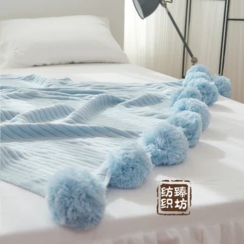 Explosion Red Ball Blanket Cotton Knitted Blanket Cotton Shawl Pictures Props Sofa Blanket Air Conditioning Blanket
Explosion Red Ball Blanket Cotton Knitted Blanket Cotton Shawl Pictures Props Sofa Blanket Air Conditioning Blanket