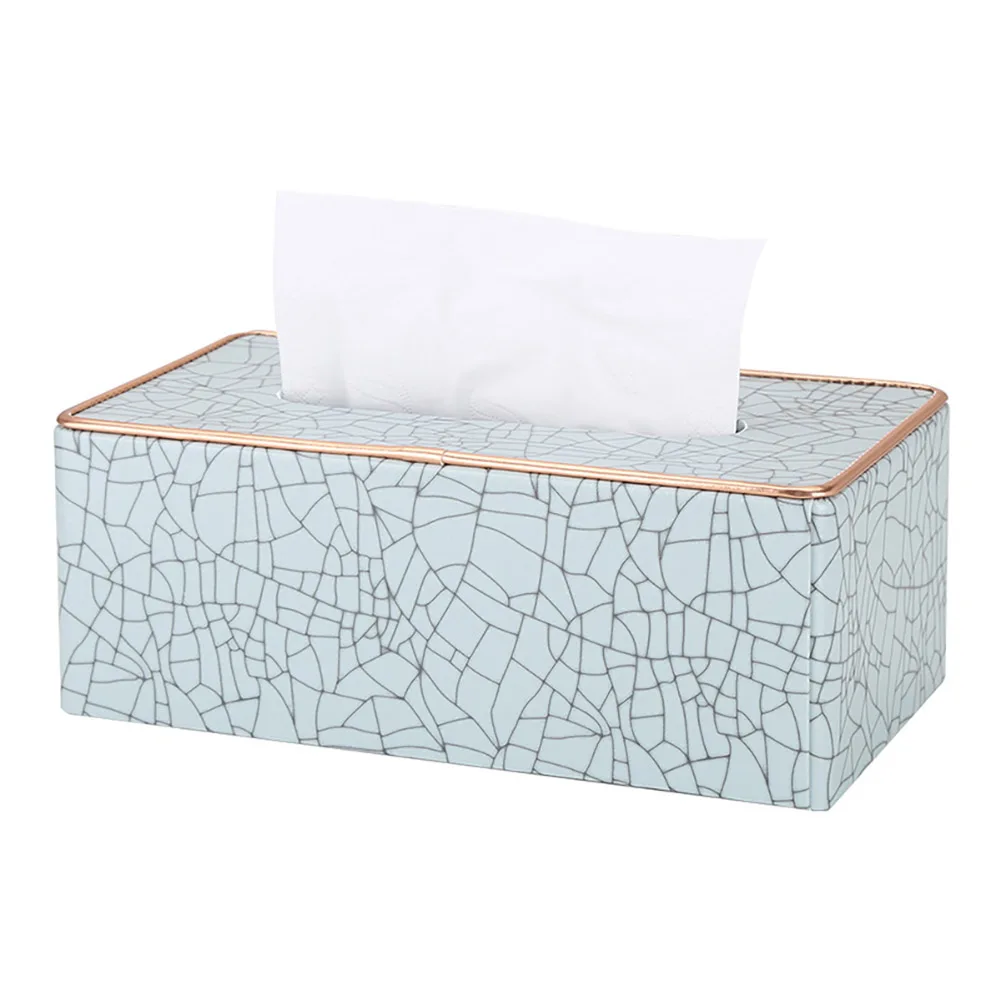 PU Leather Rectangle Paper Holder Tissue Dispenser Storage Box Car Restaurant Decor Tool Kitchen Tissue Tray for Home Office
PU Leather Rectangle Paper Holder Tissue Dispenser Storage Box Car Restaurant Decor Tool Kitchen Tissue Tray for Home Office