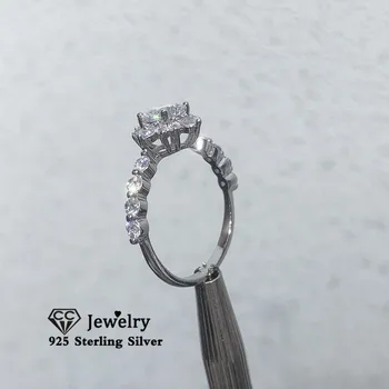 CC Simple Rings For Women S925 Silver 0.8ct Cubic Zirocnia Bridal Wedding Engagement Ring Fine Jewelry Drop Shipping CC1617
CC Simple Rings For Women S925 Silver 0.8ct Cubic Zirocnia Bridal Wedding Engagement Ring Fine Jewelry Drop Shipping CC1617