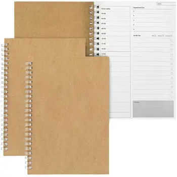 2PCS Daily Schedule Notebooks Writing Memo Pads Diary Journal Notepads with 6PCS Pens
2PCS Daily Schedule Notebooks Writing Memo Pads Diary Journal Notepads with 6PCS Pens