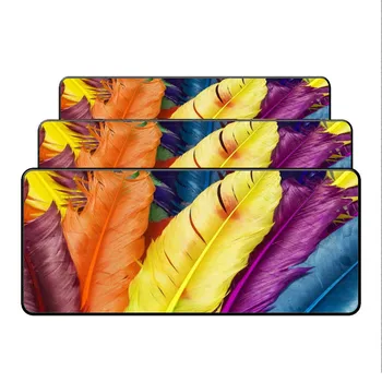 Colour Feather Speed XL Large Gaming 300*700/800*300 /900*400 Lock Edge Mousepad Mat Keyboard Mat Table mat mouse pads 
Colour Feather Speed XL Large Gaming 300*700/800*300 /900*400 Lock Edge Mousepad Mat Keyboard Mat Table mat mouse pads