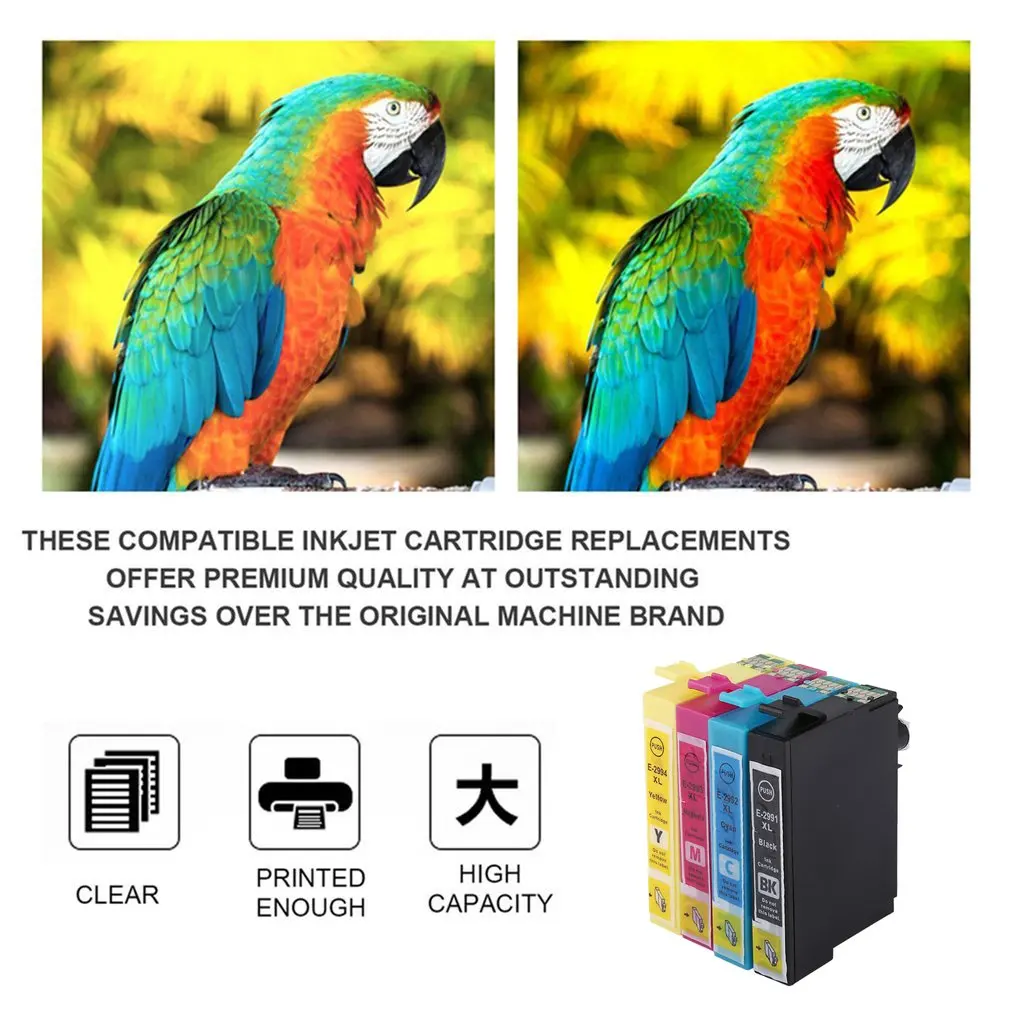 ZSMC Ink Jet Cartridge Compatible for Epson 29XL XP-235/XP-432 Printer Replacement Ink Cartridge Non-OEM Remanufactured
ZSMC Ink Jet Cartridge Compatible for Epson 29XL XP-235/XP-432 Printer Replacement Ink Cartridge Non-OEM Remanufactured