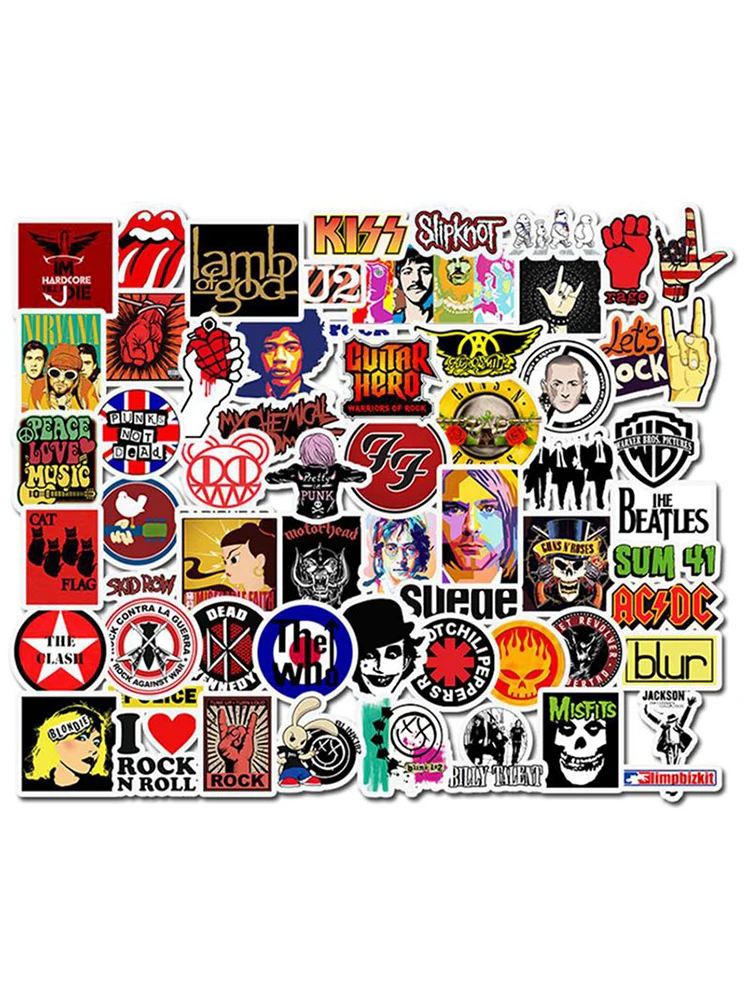 52 PCS Rock Sticker Music Retro Band Graffiti JDM Stickers To DIY Guitar Motorcycle Laptop Luggage Skateboard Car Snowboard
52 PCS Rock Sticker Music Retro Band Graffiti JDM Stickers To DIY Guitar Motorcycle Laptop Luggage Skateboard Car Snowboard