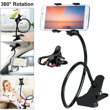 Flexible 360 Degree Clip Mobile Cell Phone Holder Lazy Bed Desktop Bracket Mount Stand Home OCT998
Flexible 360 Degree Clip Mobile Cell Phone Holder Lazy Bed Desktop Bracket Mount Stand Home OCT998