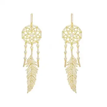 Dream net earring 925 sterling silver electroplating thick gold counter version tassel earrings earrings for women
Dream net earring 925 sterling silver electroplating thick gold counter version tassel earrings earrings for women