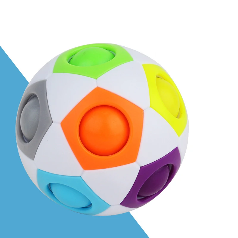 Kids Magic Ball Baby Early Learning Rainbow Magic Ball Toy for Children Brain Training Puzzle Magic Toy High Quality Magic Cubo
Kids Magic Ball Baby Early Learning Rainbow Magic Ball Toy for Children Brain Training Puzzle Magic Toy High Quality Magic Cubo