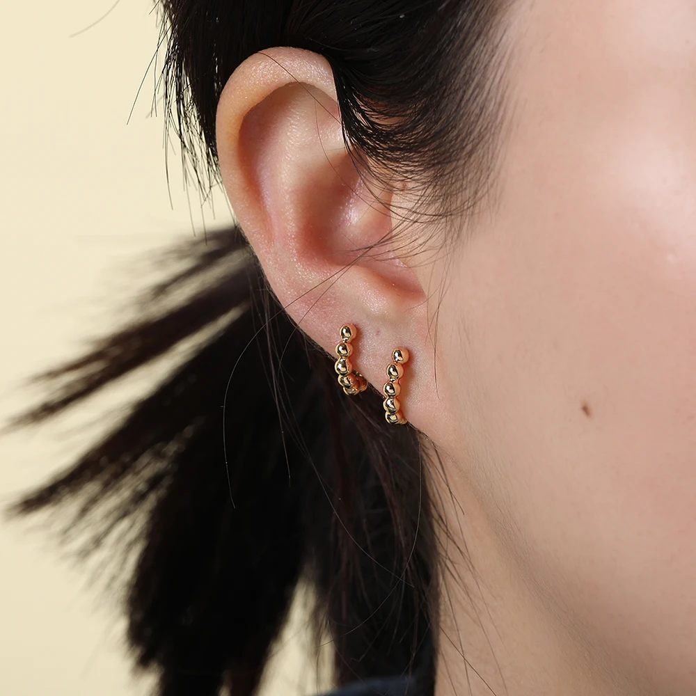 Women CZ Zircon Round Small Hoop Earrings Trendy Circle Cartilage Huggie Hoops Earrings Female Fashion Jewelry 2021 32 Hbe6a95f1377d40a5aece866261bcb8ccA
