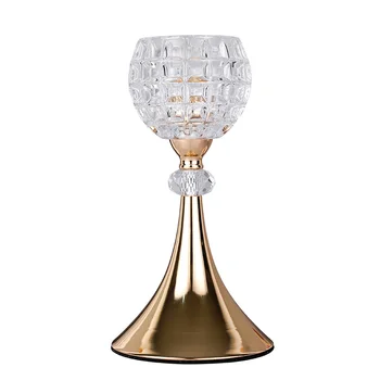 New Metal Crystal Cut Glass Candlestick Candle Holder Candle Stand Tea Light For Coffee Dining Table Centerpieces Wedding CH133
New Metal Crystal Cut Glass Candlestick Candle Holder Candle Stand Tea Light For Coffee Dining Table Centerpieces Wedding CH133