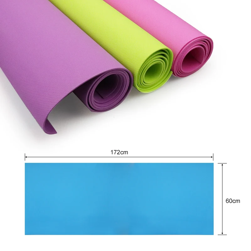 Yoga Mat Anti-skid Sports Fitness Mat 3mm-6mm thick Eva 