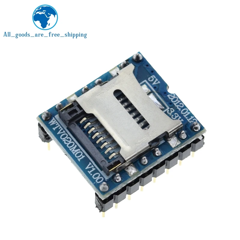 Завеса WTV020 SD WTV020SD 20SS мини карты MP3 звуковой модуль голосовой для ПИК Arduino 2560 UNO R3