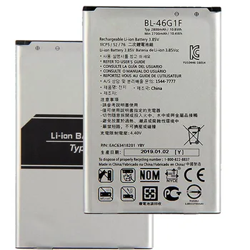 BL-46G1F 2700mAh Battery for LG K10 2017 Version K20 Plus TP260 K425 K428 K430H m250 Replacement Battery BL-46G1F Battery
BL-46G1F 2700mAh Battery for LG K10 2017 Version K20 Plus TP260 K425 K428 K430H m250 Replacement Battery BL-46G1F Battery