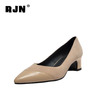 RJN Comfortable Casual Women's Shoes High-quality Leather Mixed Color Pointed Toe Pumps Elegant and Beautiful Women Pumps RO404
RJN Comfortable Casual Women's Shoes High-quality Leather Mixed Color Pointed Toe Pumps Elegant and Beautiful Women Pumps RO404
