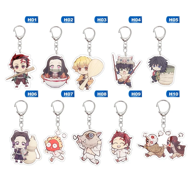 Anime Wholesale Demon Slayer Kimetsu No Yaiba Keychain Kamado Tanjirou Nezuko Agatsuma Zenitsu Cosplay Accessories Key Chain
Anime Wholesale Demon Slayer Kimetsu No Yaiba Keychain Kamado Tanjirou Nezuko Agatsuma Zenitsu Cosplay Accessories Key Chain