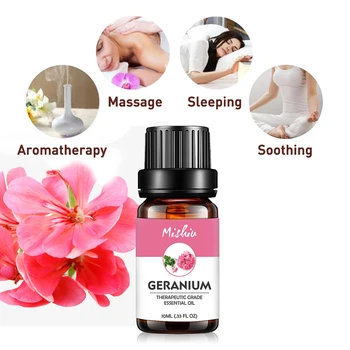 Mishiu 10MLGeranium Essential Oil Promotes Blood Circulation Repairs ScarsAromatherapy Diffusers Oil emotional balance Air Fresh
Mishiu 10MLGeranium Essential Oil Promotes Blood Circulation Repairs ScarsAromatherapy Diffusers Oil emotional balance Air Fresh