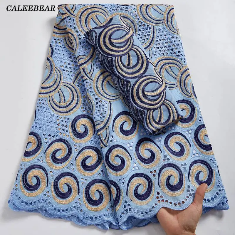 Latest Sky Blue African Lace Fabric Cotton Swiss Voile Lace In Switzerland Nigerian Lace Fabric Swiss Lace Fabric 5+2Yards S2602
Latest Sky Blue African Lace Fabric Cotton Swiss Voile Lace In Switzerland Nigerian Lace Fabric Swiss Lace Fabric 5+2Yards S2602