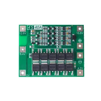 4S 40A 14.8V 16.8V Li-ion Lithium 18650 Battery BMS Balance Board PCB Protection U1R5
4S 40A 14.8V 16.8V Li-ion Lithium 18650 Battery BMS Balance Board PCB Protection U1R5
