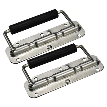 2pcs Fitting Rustproof Thickened Stainless Steel Speaker Cabinet Spring Loaded Hardware Chest Photographic Box Case Handle
2pcs Fitting Rustproof Thickened Stainless Steel Speaker Cabinet Spring Loaded Hardware Chest Photographic Box Case Handle