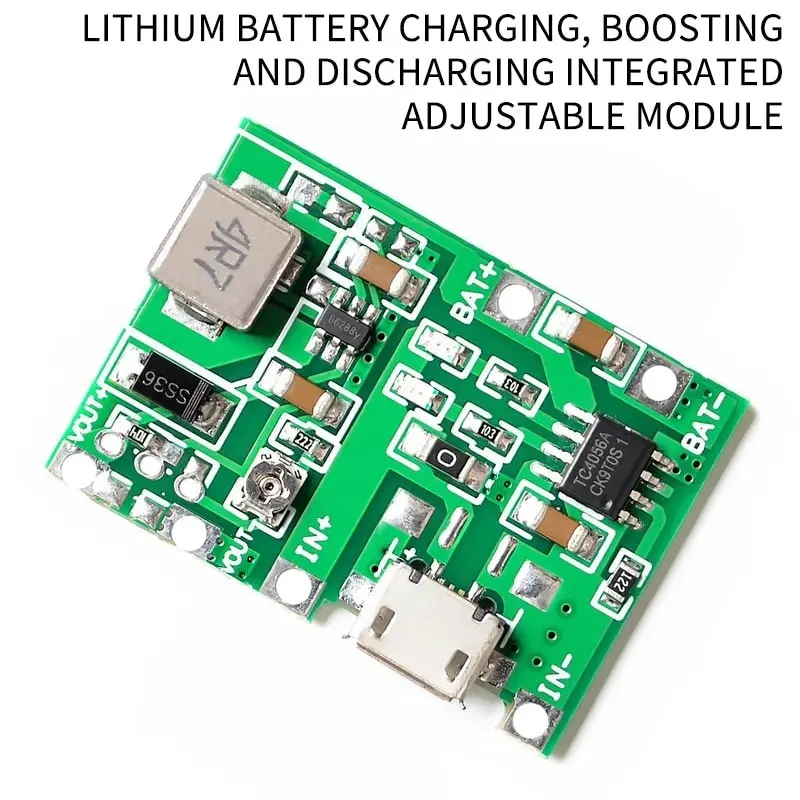 2A18650 Li-ion Battery Charger Board Module Lithium Battery Charging Discharge Integrated Integrated Circuit ^*^
2A18650 Li-ion Battery Charger Board Module Lithium Battery Charging Discharge Integrated Integrated Circuit ^*^
