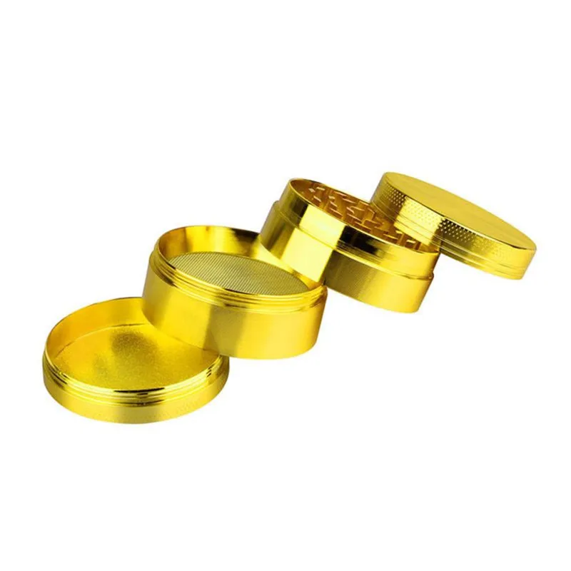 Classic Golden 4-layer Aluminum Herbal Herb Tobacco Grinder Smoke Tobaccos Crusher Cutter Grind Tool Gift Drop Shipping #LR2
Classic Golden 4-layer Aluminum Herbal Herb Tobacco Grinder Smoke Tobaccos Crusher Cutter Grind Tool Gift Drop Shipping #LR2