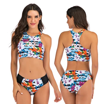 Low Wasited Sexy Swimwear Set 2020 Fashion Sports Bikini Set Moderate Biquini Bathing Suit Women High Waisted Bathing Suits
Low Wasited Sexy Swimwear Set 2020 Fashion Sports Bikini Set Moderate Biquini Bathing Suit Women High Waisted Bathing Suits
