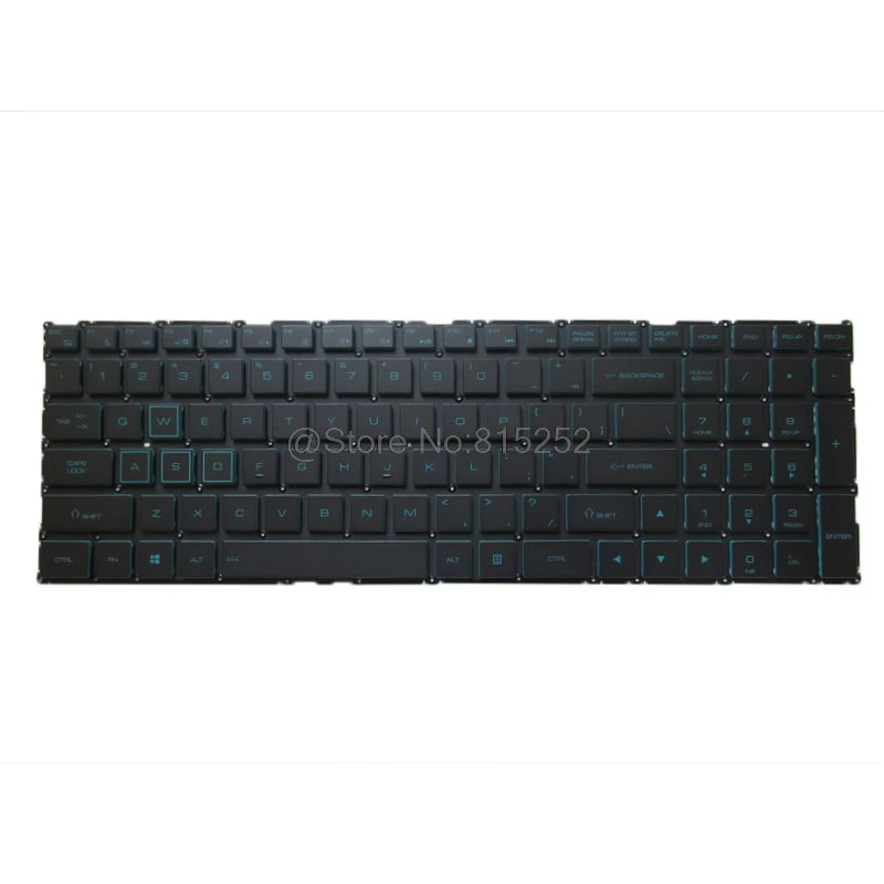 Клавиатура для ноутбука Quanta NL5 NL5E NL5A NL5C английская США WBM15F23USJ920 AENL5U01010 черная с