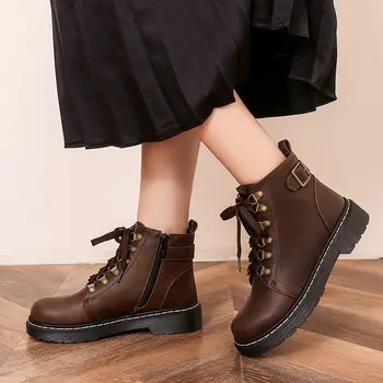 2021 Casual Round Toe Side Zipper Women Shoes Quality PU Leather Ankle Boots Fashion Square High Heel Women Shoes Size 34-43
2021 Casual Round Toe Side Zipper Women Shoes Quality PU Leather Ankle Boots Fashion Square High Heel Women Shoes Size 34-43