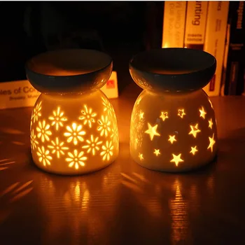 Ceramic Tea Light Candle Holder Essential Oil Burner Aromatherapy Diffuser for Balcony Spa Yoga Living Room Aroma Oil Burner
Ceramic Tea Light Candle Holder Essential Oil Burner Aromatherapy Diffuser for Balcony Spa Yoga Living Room Aroma Oil Burner