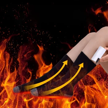 Charging Electric Heating Socks Battery Power Supply Comfortable Thermal Socks, Warm Socks in Winter Sports Outdoor Camping Walk
Charging Electric Heating Socks Battery Power Supply Comfortable Thermal Socks, Warm Socks in Winter Sports Outdoor Camping Walk