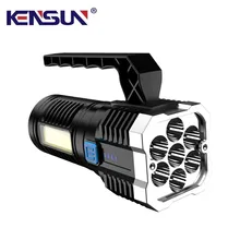 7-core Super Bright Flashlight Rechargeable Outdoor Multi-function 200m Led Long-range Spotlight Battery Display COB Light
7-core Super Bright Flashlight Rechargeable Outdoor Multi-function 200m Led Long-range Spotlight Battery Display COB Light