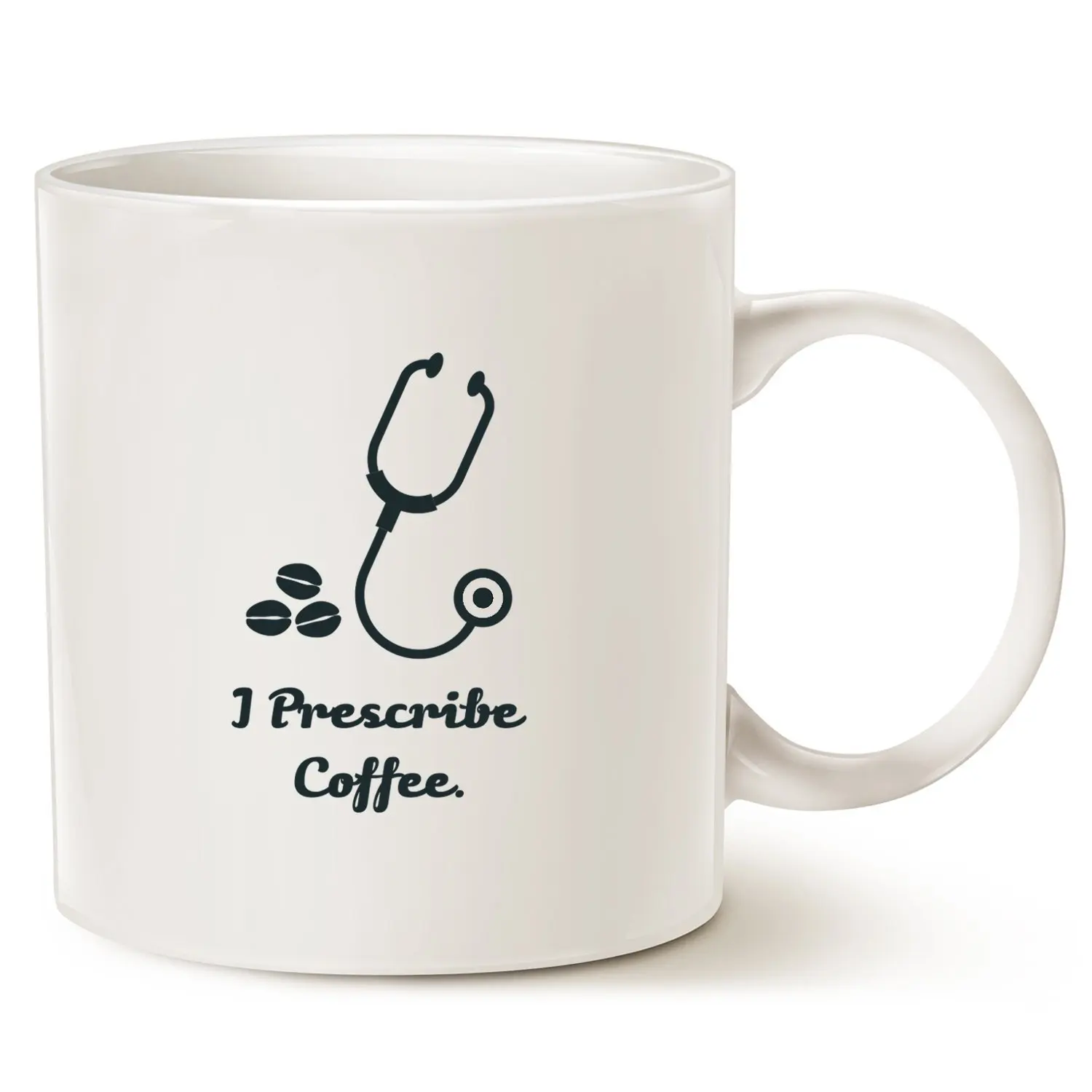 Funny Doctor Coffee Mug Christmas Gifts, I Prescribe Coffee Best Dr Gifts Ceramic Cup White, 11Oz
Funny Doctor Coffee Mug Christmas Gifts, I Prescribe Coffee Best Dr Gifts Ceramic Cup White, 11Oz