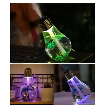 Bulb Humidifier 400ml USB Air Humidifier Colorful LED Night Lamp Essential Oil Diffuser for Home Office
Bulb Humidifier 400ml USB Air Humidifier Colorful LED Night Lamp Essential Oil Diffuser for Home Office