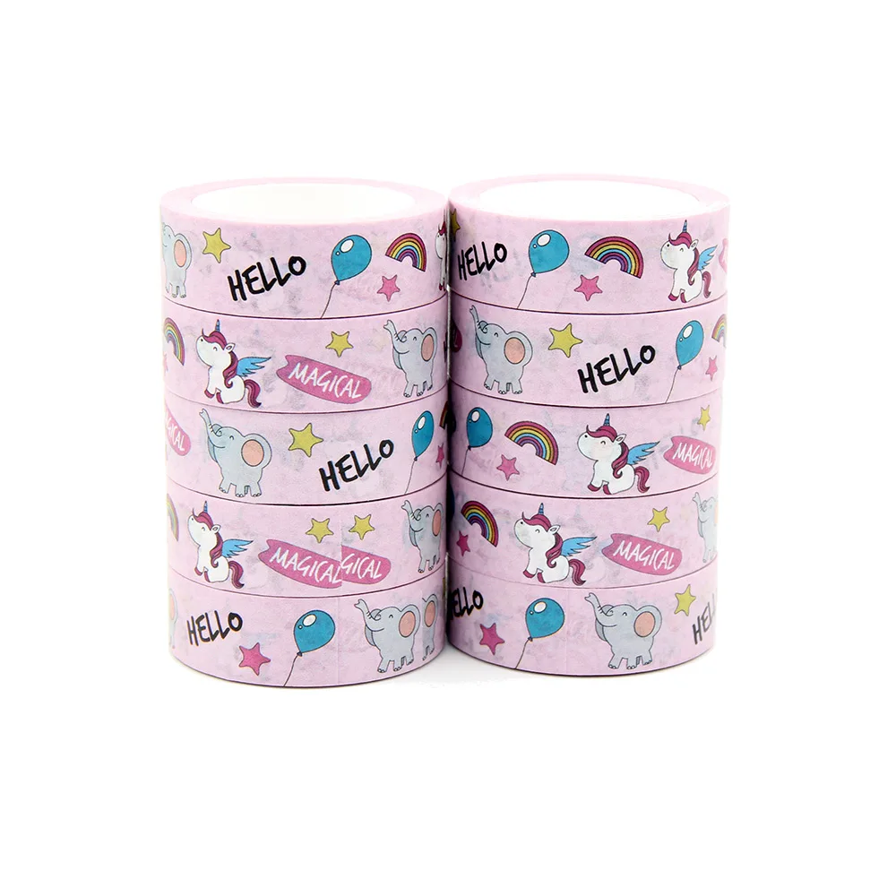NEW 10pcs/Lot 15mm x 10m Colorful Doodle Animals Words Pattern Horse Washi Tape Scrapbook Paper Masking Adhesive Washi Tape
NEW 10pcs/Lot 15mm x 10m Colorful Doodle Animals Words Pattern Horse Washi Tape Scrapbook Paper Masking Adhesive Washi Tape