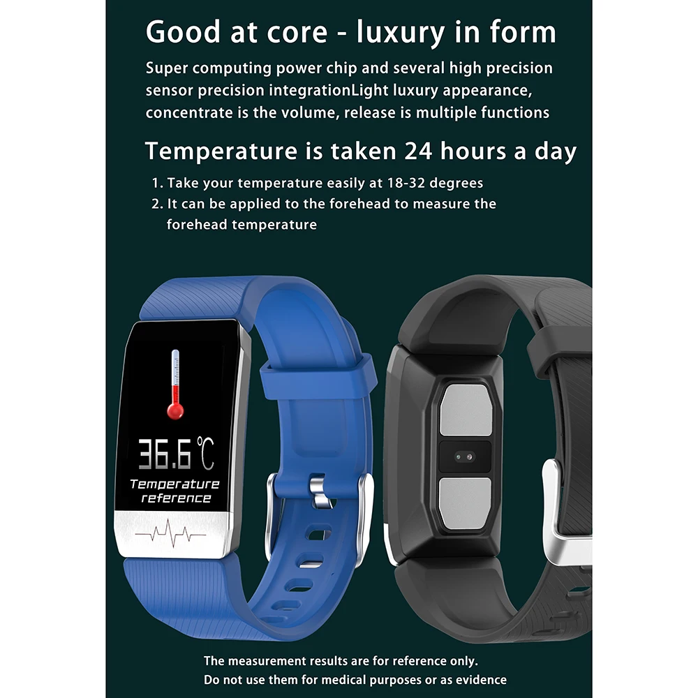 Intelligent Tracker Fitness Watch 1.14in Color Screen Sport IP67 Heart Rate Blood-Pressure Temperature Immunity Monitoring
Intelligent Tracker Fitness Watch 1.14in Color Screen Sport IP67 Heart Rate Blood-Pressure Temperature Immunity Monitoring