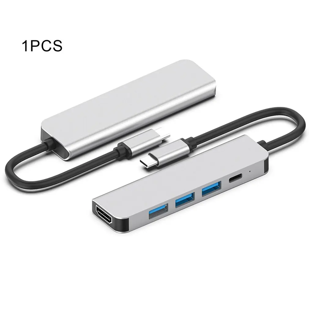 TH5A 5 in 1 Type-C HUB Converter Splitter 5Gbps Type-C HUB for Laptop PC Adapter USB Splitter PC Accessories
TH5A 5 in 1 Type-C HUB Converter Splitter 5Gbps Type-C HUB for Laptop PC Adapter USB Splitter PC Accessories