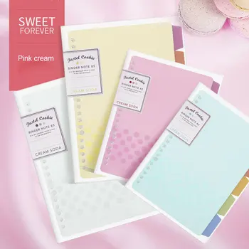 A5/20 Hole, B5/26 Hole Notebook Notepad Binder, with Color Index Page and Title Page, Student Stationery and Office Supplies
A5/20 Hole, B5/26 Hole Notebook Notepad Binder, with Color Index Page and Title Page, Student Stationery and Office Supplies