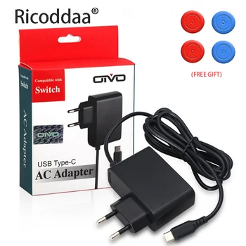 2.4A AC Adapter Charger For Nintend Switch NS Game Console Wall Adapter Charging Power Supply Home Travel EU Plug Charger
2.4A AC Adapter Charger For Nintend Switch NS Game Console Wall Adapter Charging Power Supply Home Travel EU Plug Charger