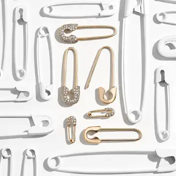 Miwens 2019 Trendy Metal Safety Pin Drop Earrings For Women Charm Crystal Single Pins Earrings Christmas Party Maxi Ear Jewelry
Miwens 2019 Trendy Metal Safety Pin Drop Earrings For Women Charm Crystal Single Pins Earrings Christmas Party Maxi Ear Jewelry