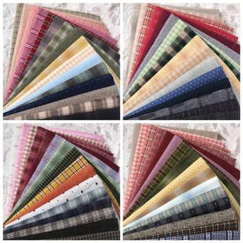 23x33cm 11Piece Polychromatic The Cheapest Japanese First Dye Washed Fabric Stitching Dol DIY Fabric Plaid Cotton Doll Cloth
23x33cm 11Piece Polychromatic The Cheapest Japanese First Dye Washed Fabric Stitching Dol DIY Fabric Plaid Cotton Doll Cloth