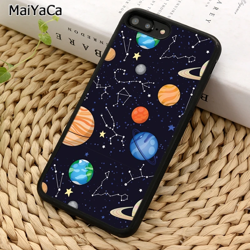 MaiYaCa солнечная система планеты созвездий телефонный чехол для iPhone 5 6 7 8 plus 11 12 Pro X XR