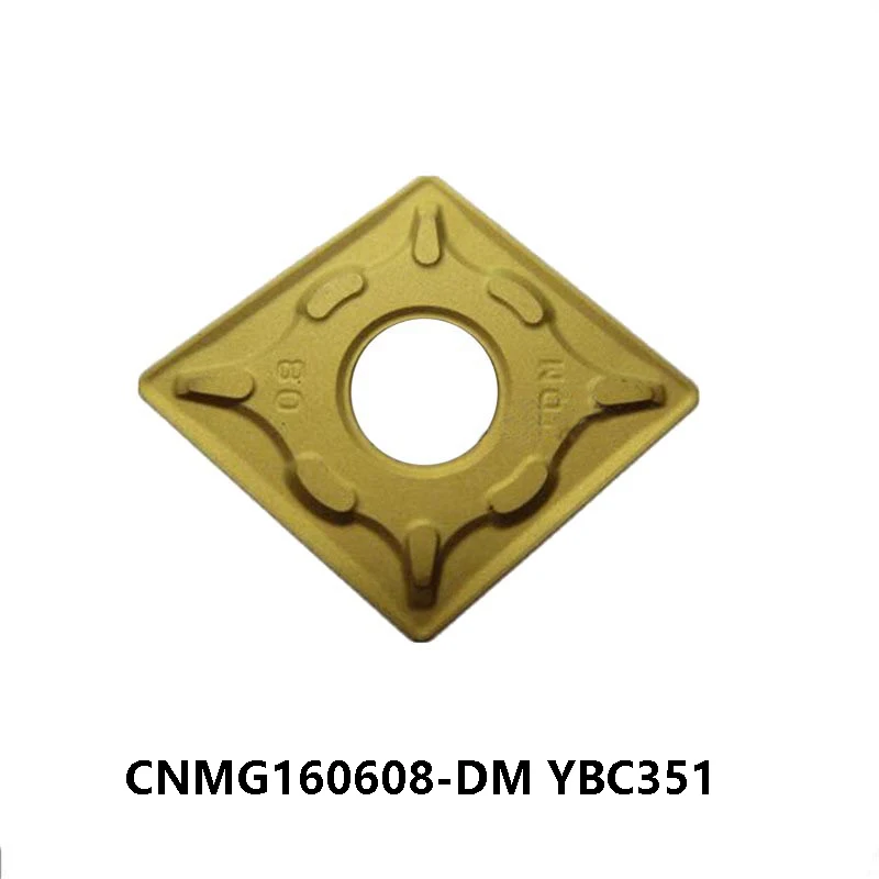 Original CNMG160608-DM YBC351 Carbide Inserts for Steel and Stainless Steel CNMG 160608 CNMG1606 CNC Turning Tools Lathe Cutter
Original CNMG160608-DM YBC351 Carbide Inserts for Steel and Stainless Steel CNMG 160608 CNMG1606 CNC Turning Tools Lathe Cutter