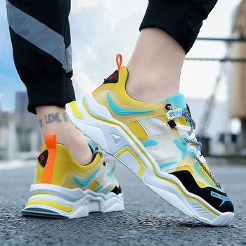 2020 Men's Casual Shoes Young Man Street Sneakers Men Trend Outdoor Leisure Shoes Male Footwear Breathable Comfortable Sneakers
2020 Men's Casual Shoes Young Man Street Sneakers Men Trend Outdoor Leisure Shoes Male Footwear Breathable Comfortable Sneakers
