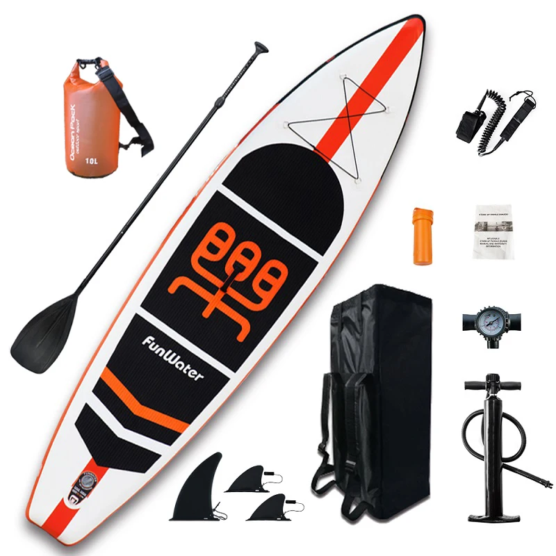 FunWater Inflatable Stand Up Paddle Boards 11'×33"×6" Ultra-Light (17.6lbs) SUP for All Skill Levels Includes all accessories
FunWater Inflatable Stand Up Paddle Boards 11'×33"×6" Ultra-Light (17.6lbs) SUP for All Skill Levels Includes all accessories
