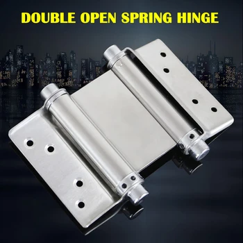 2 Pcs Stainless Steel Double Action Spring Door Hinge Durable for Cafe Bar Saloon TSH Shop 
2 Pcs Stainless Steel Double Action Spring Door Hinge Durable for Cafe Bar Saloon TSH Shop
