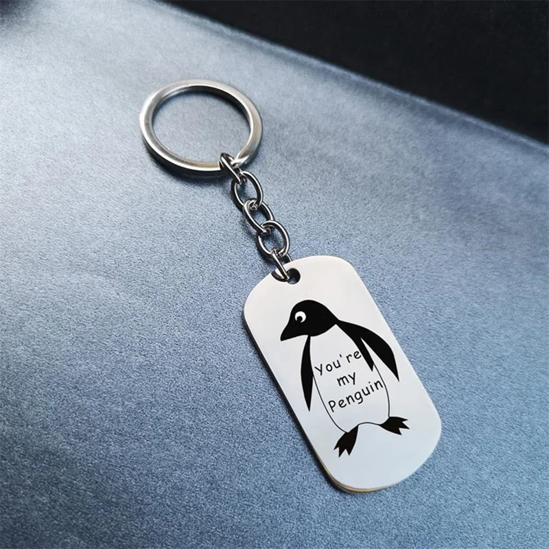 You're My Penguin Keychain Penguin Keyring Romantic Gift Anniversary Gift Valentine's Day Gifts For Boyfriend Girlfriend Husband
You're My Penguin Keychain Penguin Keyring Romantic Gift Anniversary Gift Valentine's Day Gifts For Boyfriend Girlfriend Husband