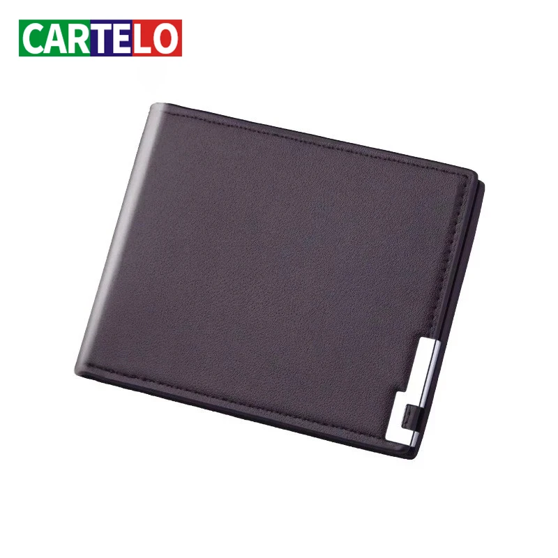 CARTELO Men's short wallet multi-card position ultra-thin soft leather wallet US dollar clip money clip tide brand men wallet
CARTELO Men's short wallet multi-card position ultra-thin soft leather wallet US dollar clip money clip tide brand men wallet