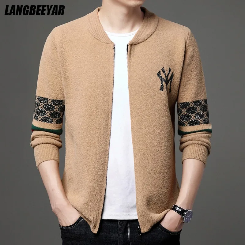 Men Lapel Zipper Trendy Cardigan Coats Men Clothes Top Grade New Brand Designer Luxury Fashion Streetwear Classic Casual Jacket
Men Lapel Zipper Trendy Cardigan Coats Men Clothes Top Grade New Brand Designer Luxury Fashion Streetwear Classic Casual Jacket